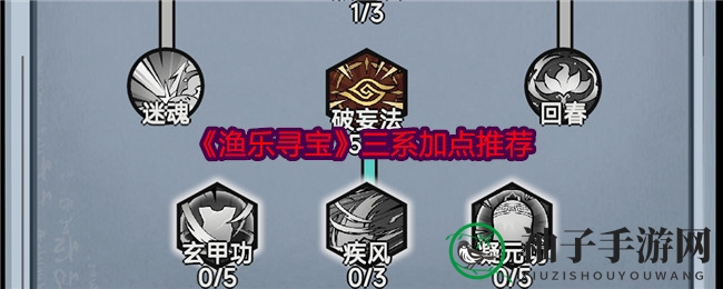 《渔乐寻宝》三系加点推荐