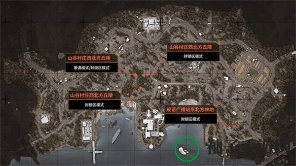 《暗区突围》空投罐分布解析