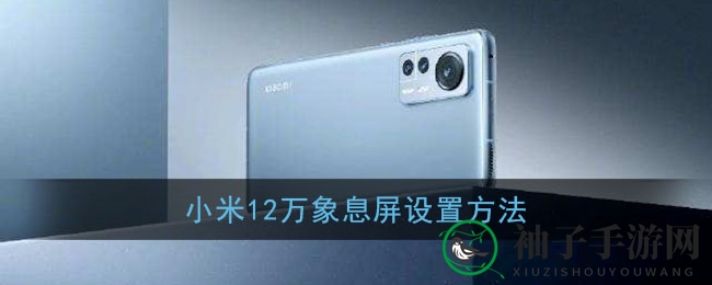 小米12万象息屏设置方法