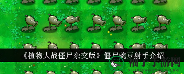 《植物大战僵尸杂交版》神秘角色僵尸豌豆射手揭秘：跨界混血新亮点