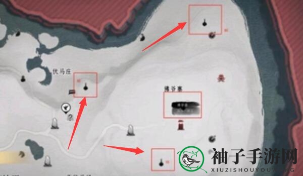 《燕云十六声》所有投壶位置一览