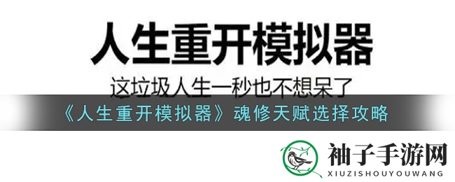 《人生重开模拟器》魂修天赋选择攻略