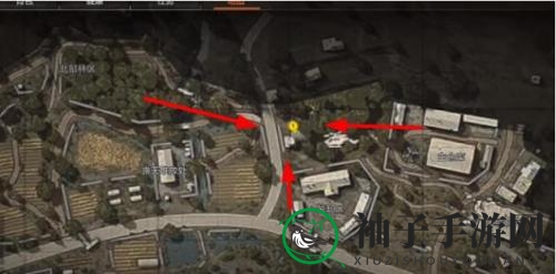 《暗区突围》带楼梯白色的房子位置介绍