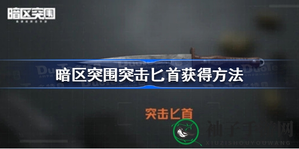 《暗区突围》攻略：轻松获取强力装备突击匕首秘籍揭晓