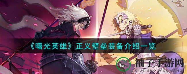 《曙光英雄》正义壁垒：坚盾守护，勇者之选，冲击波显正义光芒