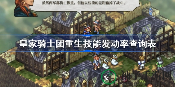 揭秘《皇家骑士团重生》：技能触发概率全解析，助你战力飙升
