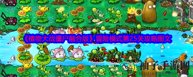 《植物大战僵尸融合版》冒险模式第25关攻略图文