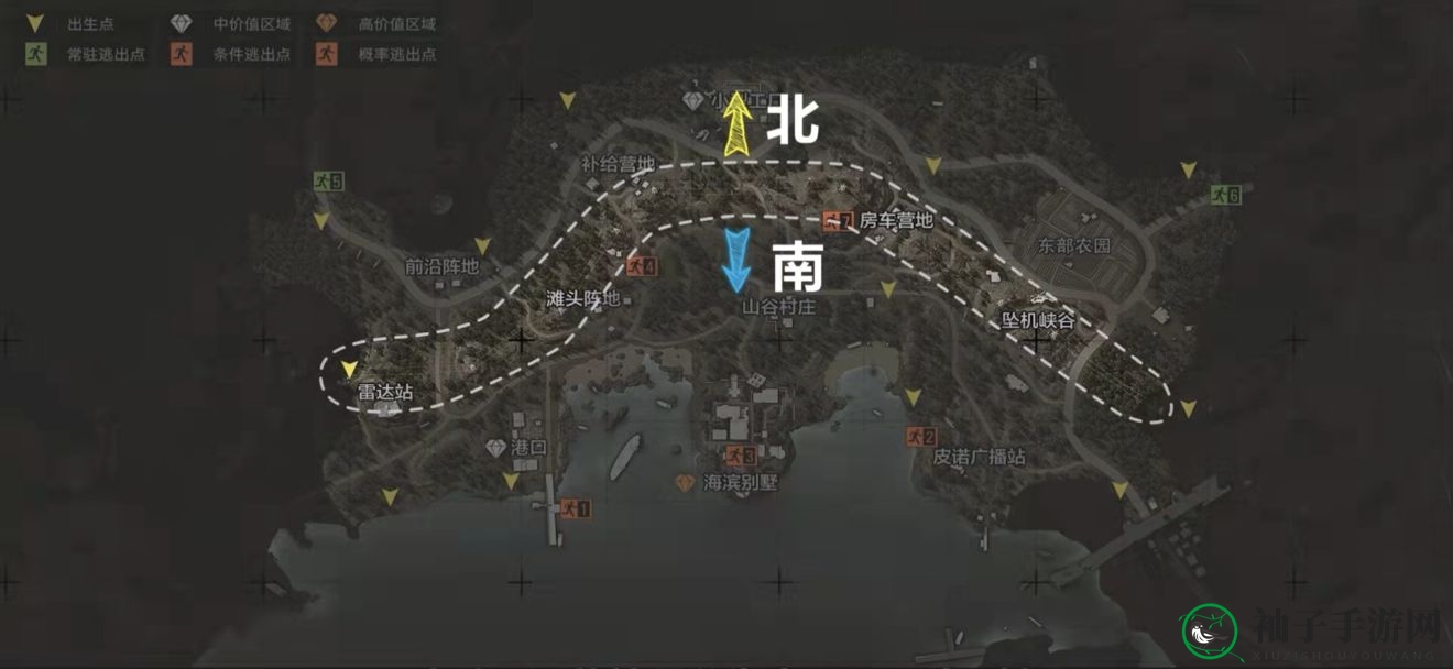 《暗区突围》山谷地图打法攻略