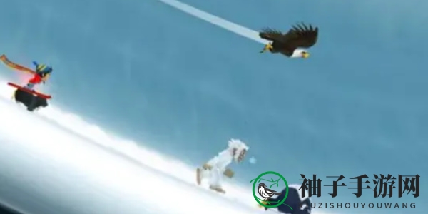 《滑雪大冒险》解锁雪狼攻略