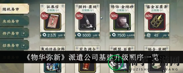 《物华弥新》基建升级攻略：轻松掌握，事半功倍，解锁更多精彩！