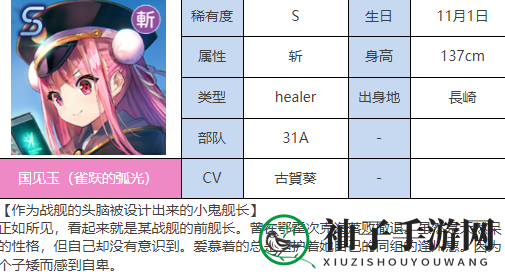 《炽焰天穹》S国见玉（雀跃的弧光）图鉴一览