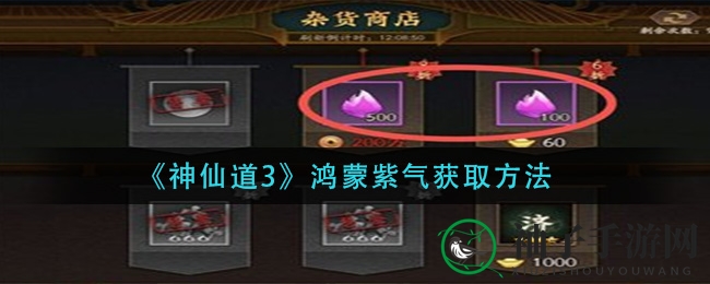 《神仙道3》揭秘：轻松获取鸿蒙紫气攻略，助你快速升级！