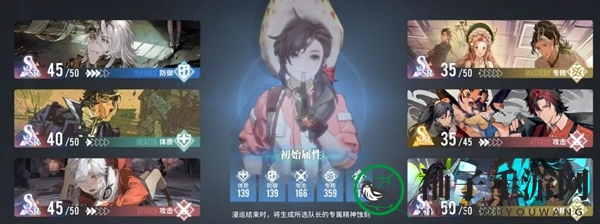 《白荆回廊》召唤队角色概览
