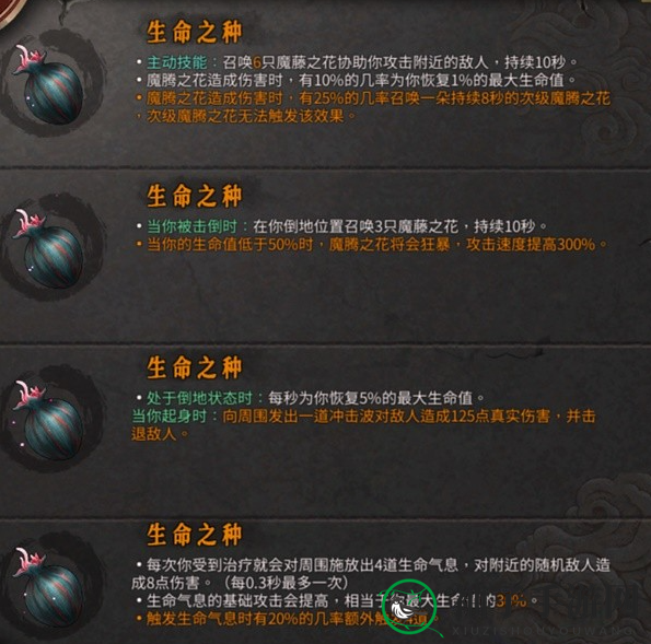 《暖雪DLC烬梦》新增圣物属性大全