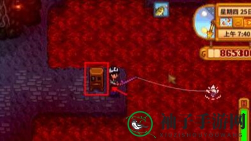 《星露谷物语》岩浆鳗鱼垂钓方法