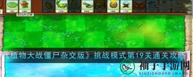 《植物大战僵尸杂交版》第19关通关攻略：构建超强植物队伍，决战巨僵尸！