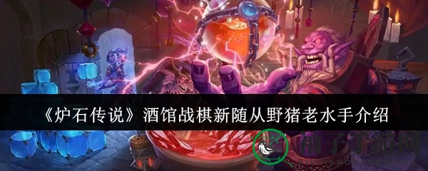 《炉石传说》新随从野猪老水手：揭秘酒馆战棋神秘力量