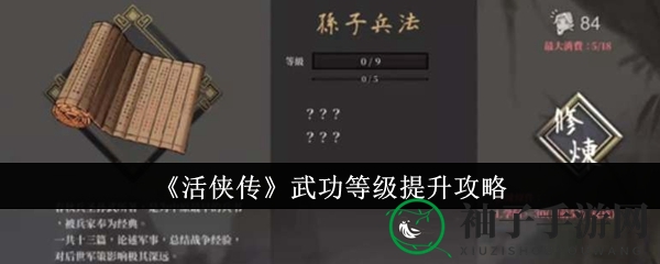 《活侠传》秘籍解锁：轻松升级，笑傲江湖攻略分享