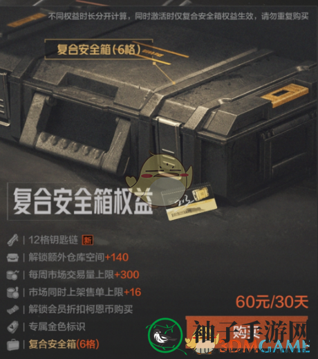 《暗区突围》S11赛季权益系统升级规则