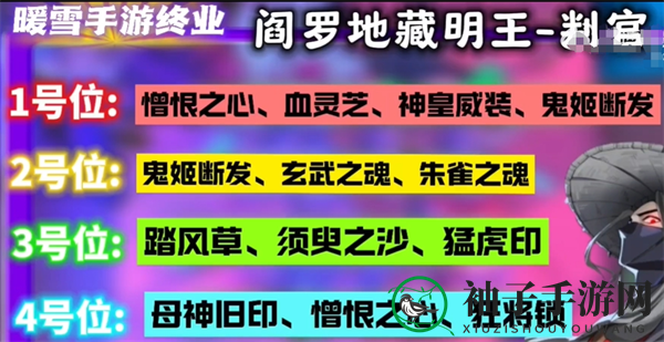《暖雪》手游终业DLC新流派阎罗地藏明王开荒攻略