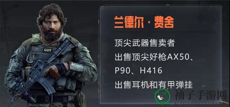 《暗区突围》兰德尔费舍介绍