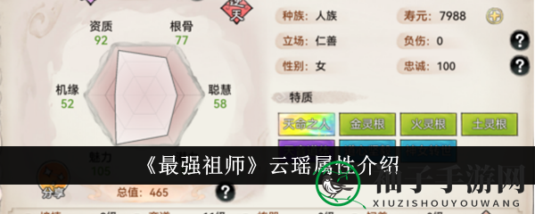《最强祖师》云瑶神秘面纱揭晓：技能强大，抽取500次必得！
