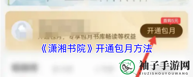 潇湘书院包月攻略：畅游书海，一键解锁阅读自由