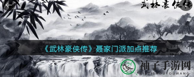《武林豪侠传》聂家技能秘籍，揭秘输出门派加点之道
