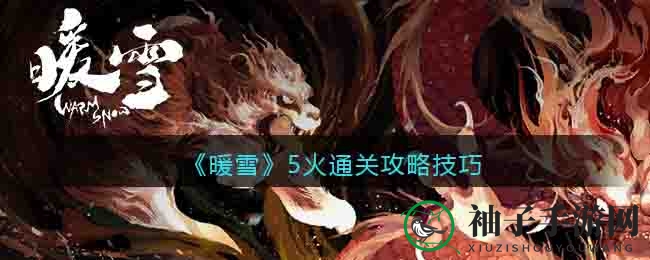 《暖雪》5火模式通关秘籍大揭秘，独家攻略助你畅游暗黑国风世界