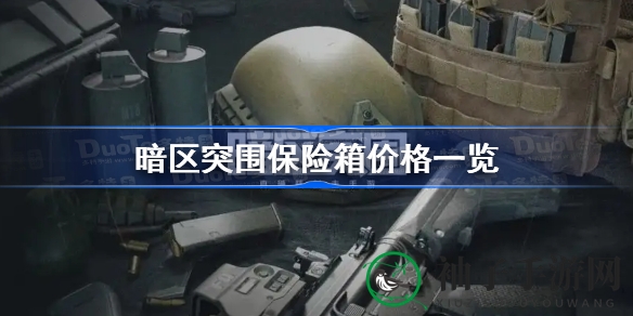 《暗区突围》公测来袭！深度解析保险箱价格全览，揭秘游戏内隐藏财富
