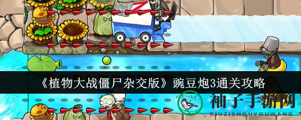 《植物大战僵尸杂交版》豌豆炮3：解锁秘籍，阳光策略，大炮破巨人僵尸