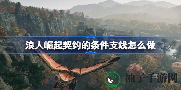 《浪人崛起》契约任务攻略：轻松铲除幕府贪官，挑战潜入暗杀！
