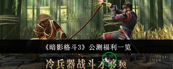 《暗影格斗3》公测福利一览