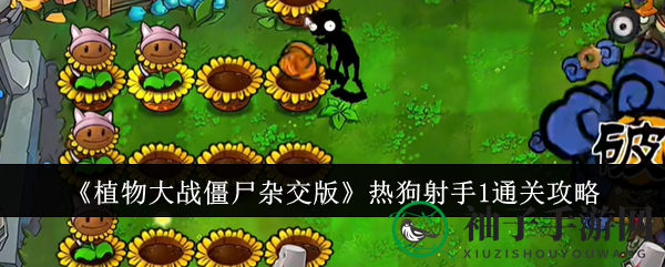 《植物大战僵尸杂交版》热狗射手1关卡通关攻略：植物布局黄金法则助你轻松赢！