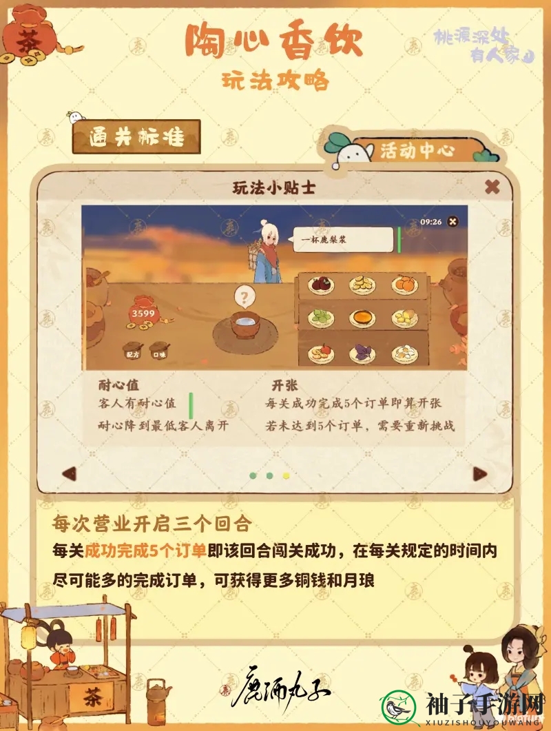 《桃源深处有人家》陶心香饮活动玩法攻略