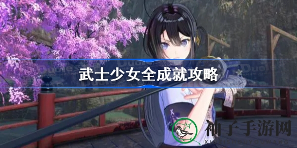 武士少女成就攻略：解锁38项白金成就，挑战你的游戏极限