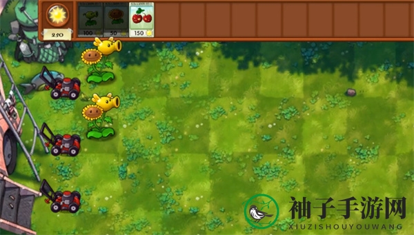 《植物大战僵尸融合版》冒险模式第二关通关攻略