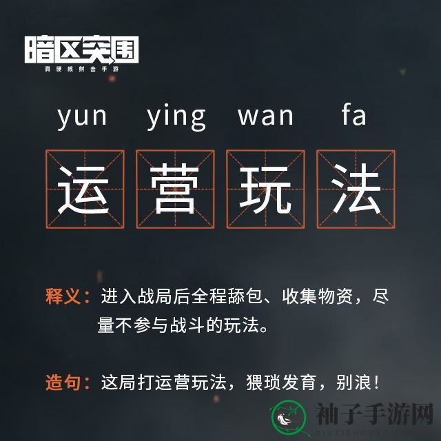 《暗区突围》运营策略意思介绍