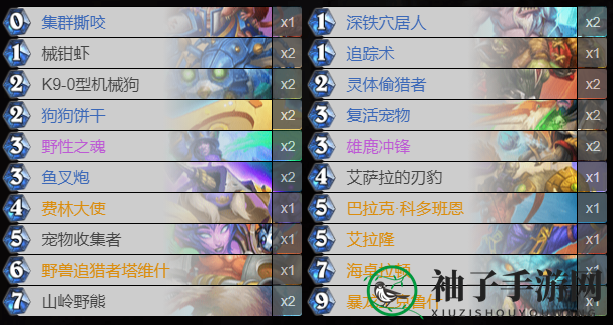 《炉石传说》纳斯利亚堡的悬案野兽猎卡组攻略