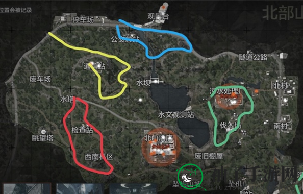《暗区突围》巡逻卫队行动轨迹