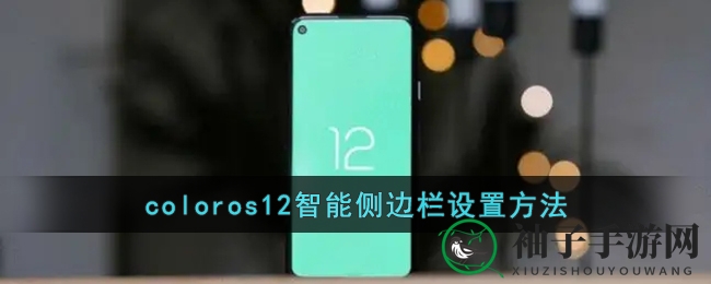 coloros12智能侧边栏设置方法
