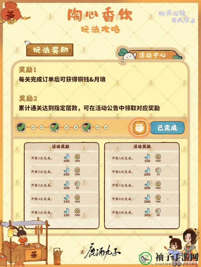 《桃源深处有人家》陶心香饮活动玩法攻略