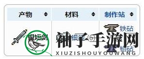 《泰拉瑞亚》银短剑武器详述